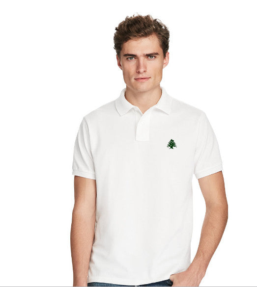 Men's Cedar Polo Shirt in White