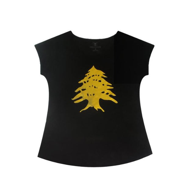 Women's Cedar T-shirt in Black