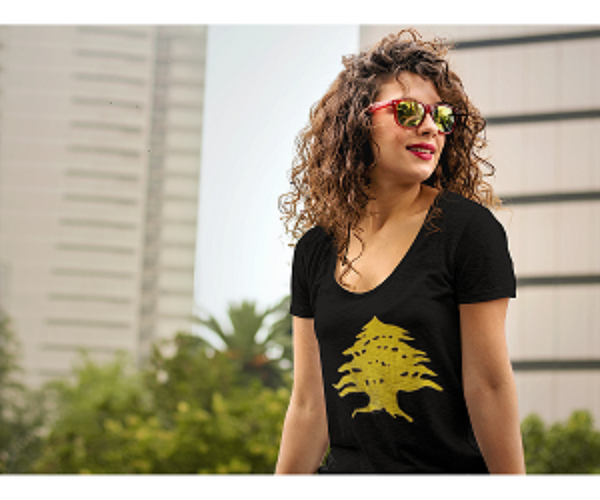 Women's Cedar T-shirt in Black