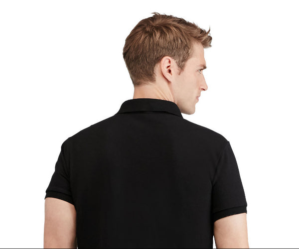 Men's Cedar Polo Shirt in Black